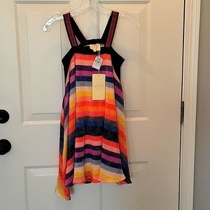 Hannah Banana swing dress, Girls Size 12, rainbow